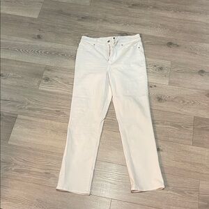 White 90s Slim Express Jeans